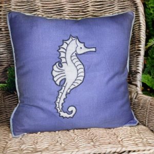 Cushions Kids Embroidery Sea Horse